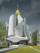 frederic borel architecte - Quai Branly église orthodoxe et centre culturel