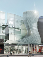 frederic borel architecte Aquaboulevard Pôle de commerces cinémas sports logements