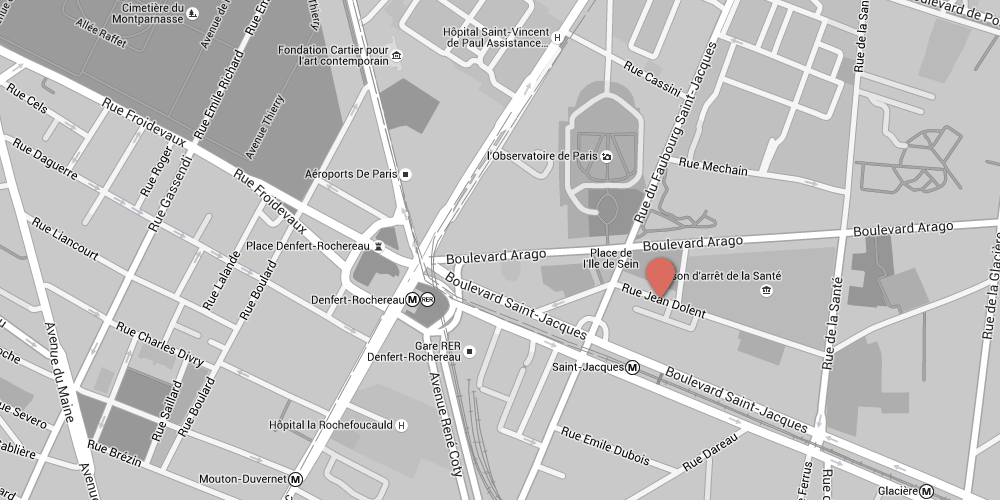 FREDERIC BOREL ARCHITECTE, 27, rue Jean Dolent, 75014 PARIS