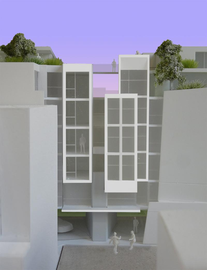 frederic borel architect passage ramey maquette