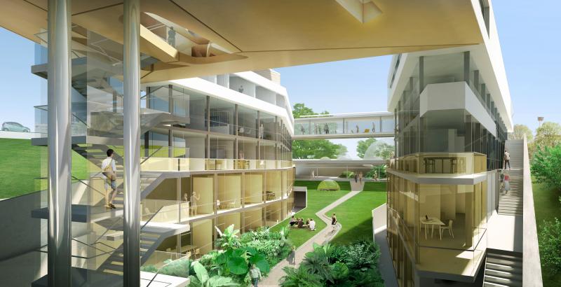 frederic borel architecte - poterne des peupliers logements