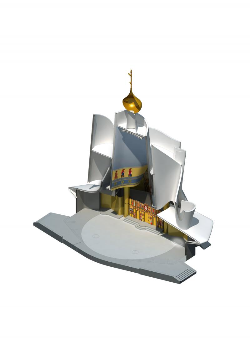 frederic borel architecte - Quai Branly spiritualité église orthodoxe