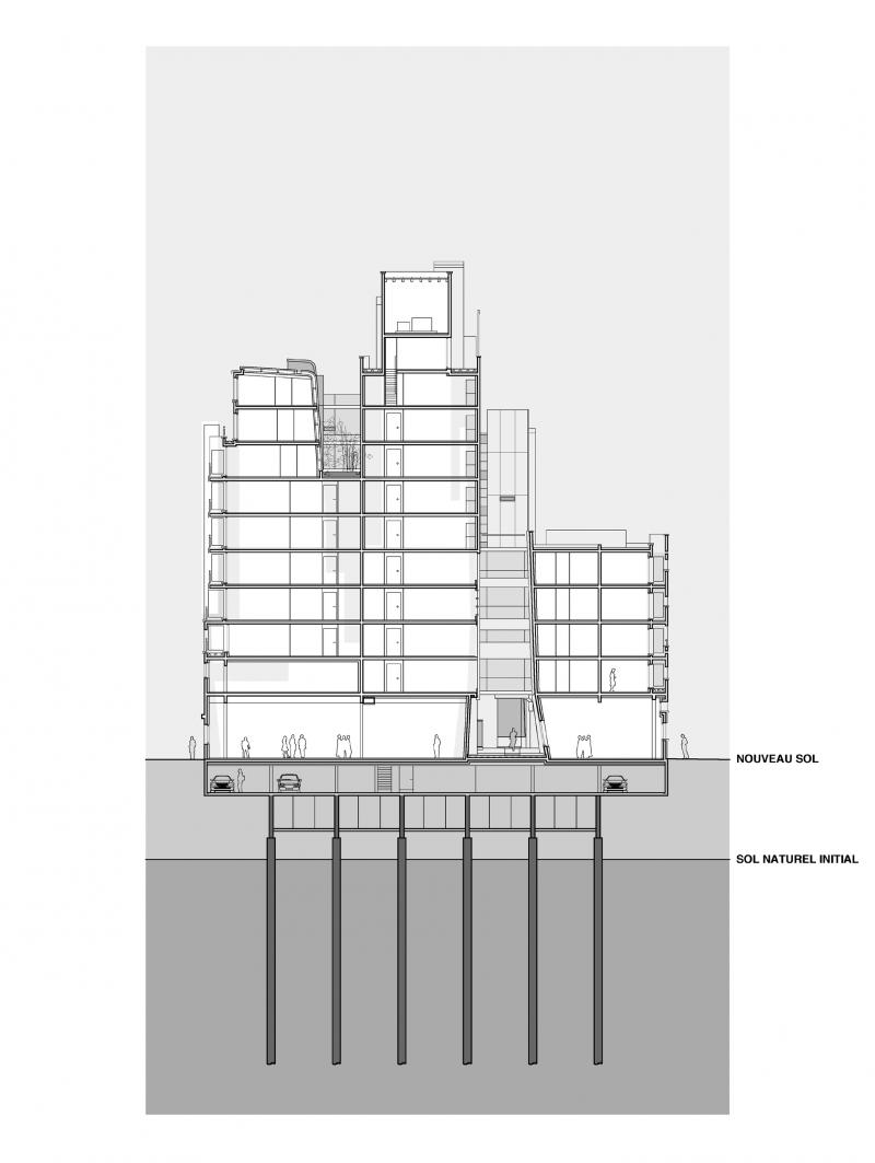 frederic borel architecte – ZAC Masséna LOGEMENTS / LOCAUX D’ACTIVITÉS