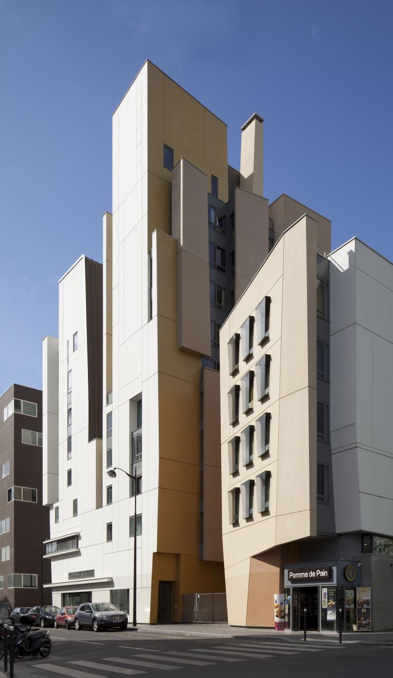 frederic borel architecte – ZAC Masséna logements, locaux d’activités, parkings - Paris 13e
