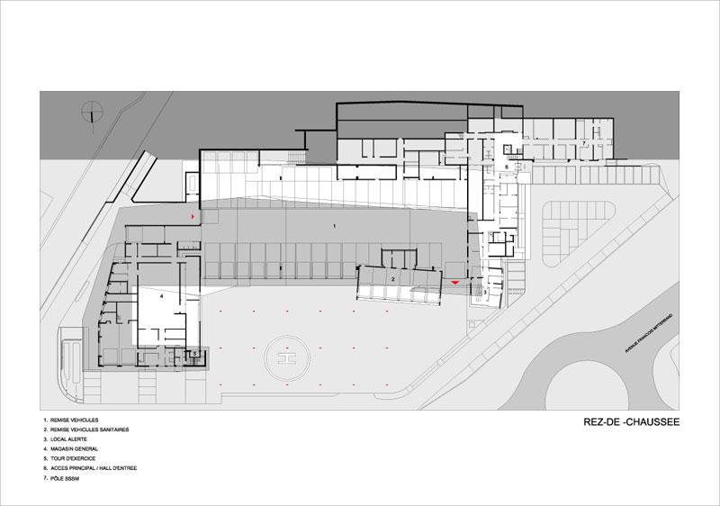 borel architect - Service Départemental d’Incendie Besançon
