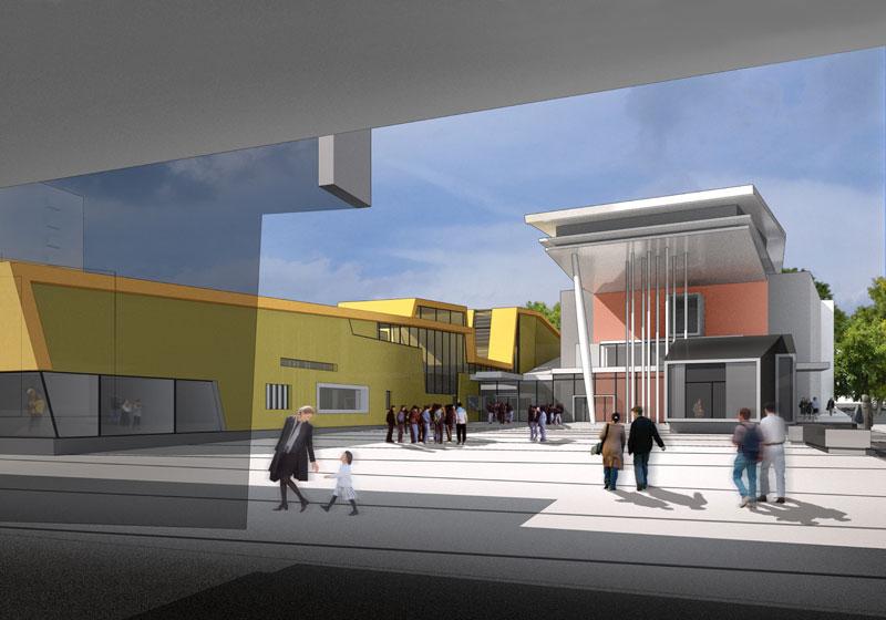 frederic borel architecte - Ecole de musique, de danse et de théâtre saint-aignan