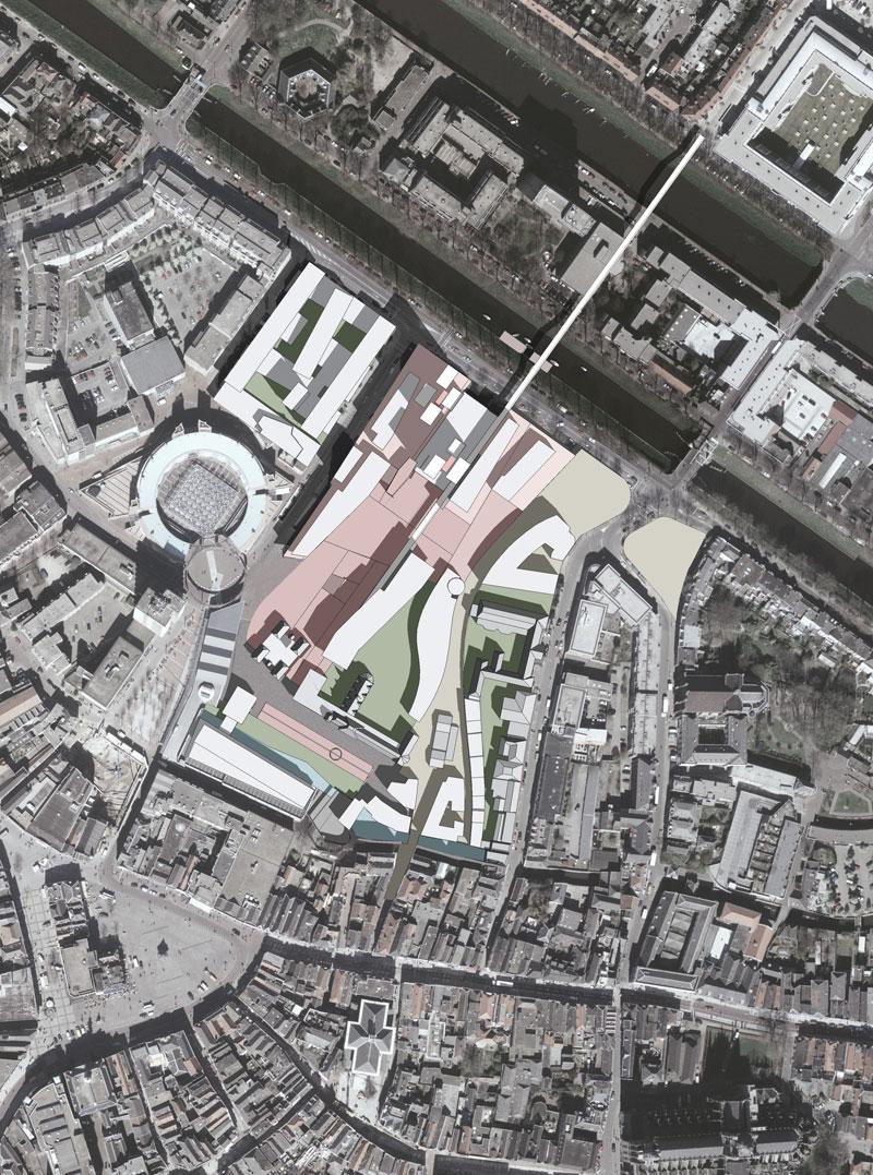 frederic borel - hertogenbosch, infrastructures , fortifications, canaux, quais